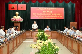 Chủ tịch Quốc hội: TP.HCM phát huy thế mạnh, tập trung tháo gỡ những dự án tồn đọng