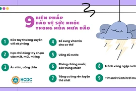 9 biện pháp bảo vệ sức khỏe trong mùa mưa