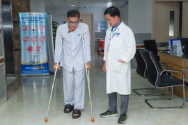 MC Thanh Bạch bị ngã xuống mương nước, phải nhập viện cấp cứu