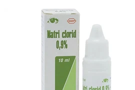 Sở Y tế TP.HCM phát thông báo về việc thu hồi lô thuốc nhỏ mắt Natri clorid 0,9%
