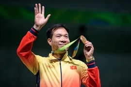 Ảnh: Khoảnh khắc vàng của Hoàng Xuân Vinh tại Olympic Rio 