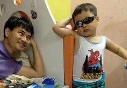 Xuân Bắc hóa thân thành bé Bi trong 'Bố ơi mình đi đâu thế'