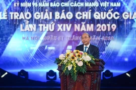 Thủ tướng Chính phủ Nguyễn Xuân Phúc phát biểu tại buổi lễ. - Ảnh: VGP