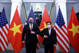 Phó Thủ tướng Phạm Bình Minh hội đàm với Ngoại trưởng Hoa Kỳ 