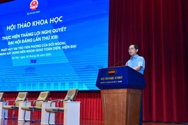 Đối ngoại góp phần bảo vệ đất nước 'từ sớm, từ xa'