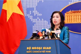 Người phát ngôn Lê Thị Thu Hằng. Ảnh: VT