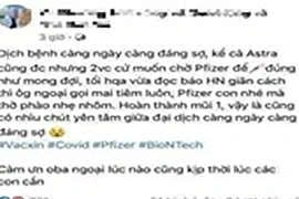 Người khoe 'nhờ ông ngoại được tiêm vaccine COVID-19' bị phạt 12,5 triệu đồng