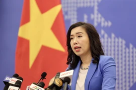 Người phát ngôn Lê Thị Thu Hằng. Ảnh: VT