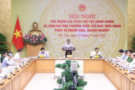 Thủ tướng chủ trì Hội nghị toàn quốc về cải cách thủ tục hành chính