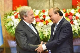 Kết quả cuộc hội đàm giữa Chủ tịch nước với Tổng Thư ký Liên hợp quốc 