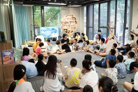 Độc giả nhí có 'Góc đọc cuối tuần' nuôi dưỡng niềm yêu thích đọc sách