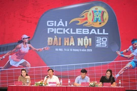 Giải 'Pickleball Đài Hà Nội 2025' thu hút 600 vận động viên tham dự