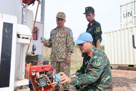Cục Gìn giữ hòa bình Việt Nam cử đoàn công tác sang Nam Sudan