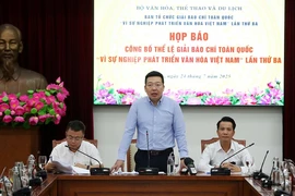 Công bố thể lệ Giải Báo chí toàn quốc Vì sự nghiệp phát triển Văn hóa Việt Nam