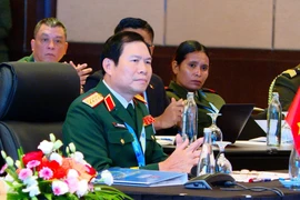 Đại tướng Nguyễn Tân Cương nêu lập trường của Việt Nam về Biển Đông tại hội nghị ACDFM-22