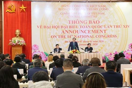 Thông báo về Đại hội XIV của Đảng tới các tổ chức quốc tế