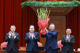 Tổng Bí thư Đảng Lao động Triều Tiên Kim Jong Un chúc mừng Tổng Bí thư Tô Lâm