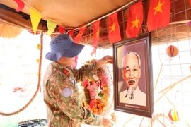 Tết của 'Chiến sĩ mũ nồi xanh' Việt Nam ở Nam Sudan
