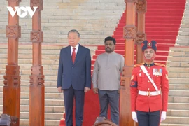 Sri Lanka bắn 21 loạt đại bác chào mừng Tổng Bí thư, Chủ tịch nước Tô Lâm