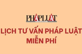 Lịch tư vấn pháp luật 