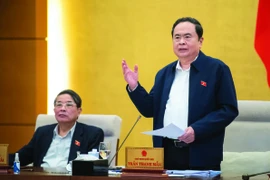 Ông TRẦN THANH MẪN, Ủy viên Bộ Chính trị, Chủ tịch Quốc hội nước CHXHCN Việt Nam. Ảnh: Phạm Thắng