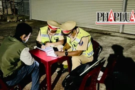 CSGT Lâm Đồng phạt gần 200 người vi phạm nồng độ cồn, ma túy