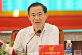 Quyền Bí thư Tỉnh uỷ Lâm Đồng Nguyễn Thái Học làm việc với Đảng uỷ Công an tỉnh