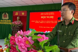 Lâm Đồng: Khen thưởng nhiều tập thể, cá nhân phá chuyên án ma tuý