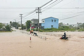 Sạt lở khu vực đèo Khánh Sơn, tỉnh Khánh Hòa, 3 người bị vùi lấp