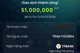 Người đàn ông ở Khánh Hòa trả lại 51 triệu đồng được chuyển nhầm 