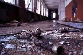 Thảm họa hạt nhân Chernobyl. Ảnh: TN