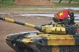 Việt Nam đang thi chung kết giải xe tăng quốc tế