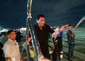 Biển Đông: Ông Duterte giọng hòa giải trước giờ gặp ông Tập 
