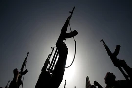 Phiến quân Houthi ở Yemen. Ảnh: AP