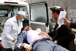 Các tay súng IS đã nổ súng trong một lễ tưởng niệm ở thủ đô Kabul, Afghanistan làm 113 người thương vong. Ảnh: REUTERS
