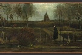 Bức họa “The Parsonage Garden at Nuenen in Spring 1884” của danh họa van Gogh đã bị lấy trộm. Ảnh: AP