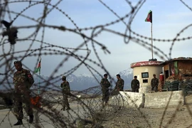Căn cứ không quân Bagram là căn cứ lớn nhất của Mỹ ở Afghanistan. Ảnh: AP