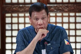 Ít nhất năm người Philippines đã bị bắt giữ vì treo giải hoặc khuyến khích ám sát Tổng thống Rodrigo Duterte. Ảnh: EPA-EFE
