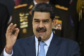 Tổng thống Venezuela Nicolas Maduro. Ảnh: AP