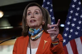 Chủ tịch Hạ viện Nancy Pelosi. Ảnh: Carolyn Kaster/AP