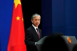 Người phát ngôn Bộ Ngoại giao Trung Quốc Uông Văn Bân. Ảnh: REUTERS