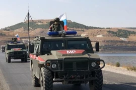 Cảnh sát quân sự Nga ở Syria. Ảnh: SPUTNIK