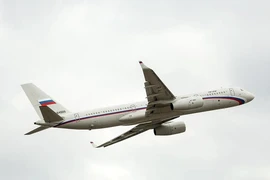 Một chiếc Tu-214 của chính phủ Nga. Ảnh: TWITTER