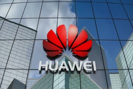 Logo tập đoàn công nghệ Trung Quốc Huawei.