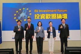 Diễn đàn đầu tư EU - Đài Loan được tổ chức tại Đài Loan hôm 22-9. Ảnh: LAULY LI