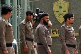 Lực lượng cảnh sát Saudi Arabia.