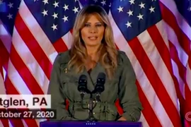Bà Melania Trump chỉ trích ông Joe Biden và đảng Dân chủ