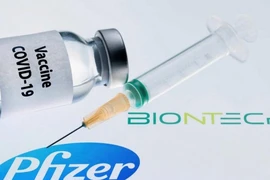 Vaccine COVID-19 thuộc gãng Pfizer và đối tác BioNTech của Đức. ẢNh: REUTERS