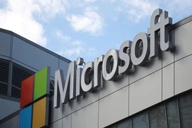 Logo của Microsoft ở TP Los Angeles, bang California. Mỹ. Ảnh: REUTERS