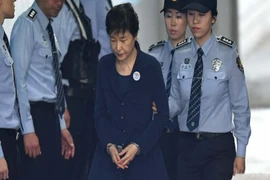 Cựu Tổng thống Park Geun-hye. Ảnh: Jung Yeon-Je/AFP/GETTY IMAGES